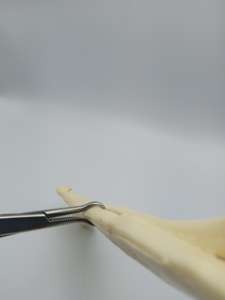 Instrumentos Quirúrgicos Veterinarios, Herramientas Quirúrgicas Finamente Elaboradas, Pinzas para Sujetar Huesos MINI de Acero, Manuales, Certificadas por la CE, Reutilizables - Product Image 3