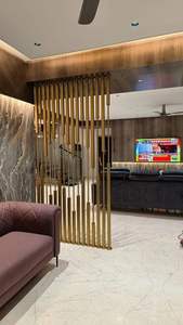 Panneaux de séparation décoratifs contemporains de mur en métal pour les entrées à la maison élégantes et la séparation de lobby - Product Image 2