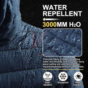 Veste matelassée à capuche personnalisée pour hommes manteau léger isolé haute technologie conservation de la chaleur vente en gros OEM approvisionnement direct de l'usine - Product Image 4