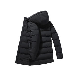 Wholesale Men's Winter <b>Parka</b> <b>Jacket</b> Thick Coat with Stand Collar and Hooded Chaqueta De Invierno Para Hombres - Product Image 1