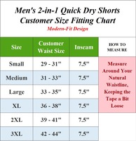 Celana Pendek Bermuda Pria Galaxy Harvic Unisex Solid Woven 2-in-1 Breathable Eco-Friendly Stretch Active Quick Dry 100% Polyester Mid