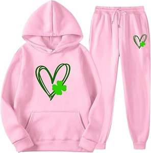 Conjunto de Sudadera con Capucha y Pantalones Deportivos Finch Personalizados, Resistentes al Viento, Estampados, con Cierre, Unisex, de Algodón, para Invierno - Product Image 4