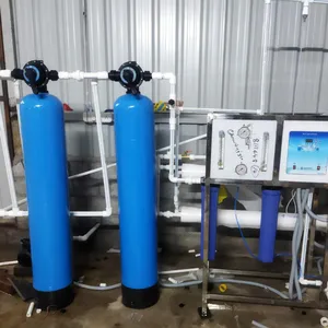 Usine d'osmose inverse à haute efficacité pour l'eau 500LPH à des fins de consommation industrielle en provenance d'Inde