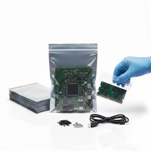 Bolsas de protección antiestática plateadas grises resellables con cierre zip ESD para electrónica, PCB, reacondicionamiento de portátiles y reciclaje. - Product Image 1
