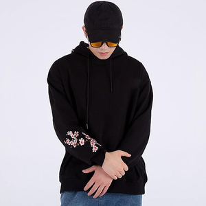 Sudadera con Capucha Personalizable de Invierno con Bordado de Parches, Tejido de Forro Polar de Alta Calidad, Transpirable y Resistente al Viento para Marca de Moda - Product Image 3