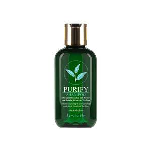 Shampoo Purifiant à l'Huile d'Arbre à Thé 500ml Liquide Anti-Pelliculaire Anti-Frisottis Sans Rinçage Lissant et Rafraîchissant pour Salons - Product Image 1