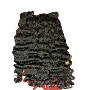 Top Wholesale Prijs 100% Raw Vietnam Maagdelijke Dubbel Getrokken Burmese Krullend Haar Bundels Vietnamese Hair Extensions Fabrieksverkoop