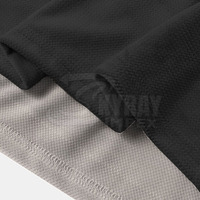 T-shirts tricotés pour hommes à prix d'usine - Haute qualité, respirants, séchage rapide, 220g coton/fibre de bambou, design personnalisé, manches courtes