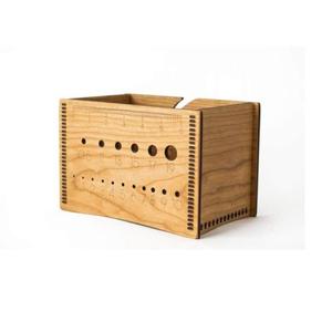 Bol en fil de bois de style luxueux Artisans indiens Fabriqué à la main arrondi grand fil de bois meilleure vente bol en fil à tricoter portable - Product Image 5
