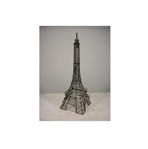 Topiaire de fer de fil de couleur noire de conception de forme de tour pour l'utilisation décorative d'intérieur extérieure de balcon de jardin - Product Image 5