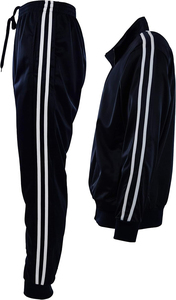 Chándal Adidas Personalizado Novedad Traje de Fútbol para Hombre con Logotipo de Felpa y Cremallera Sencillo para Correr de Alta Calidad - Product Image 5