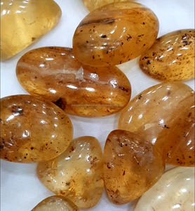 Pierre opale de feu semi-précieuse mexicaine taille libre Cabochon pierre précieuse en vrac pour bijoux de mode - Product Image 4