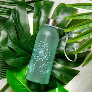 32oz BPA-Free Plastic Tritan Portable <b>Water</b> <b>Bottle</b> with <b>Strap</b> Dandelion Green Features Direct Drinking Travel-Friendly Design - Product Image 4