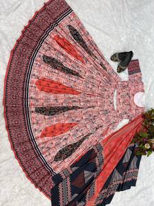 หิน navratri กับ lehenga choli พิมพ์นี้กับ dupatta - Product Image 6