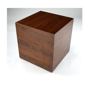Fournitures funéraires humaines adultes en bois urnes de crémation Design classique en bois fabriqué à la main fini naturel - Product Image 6