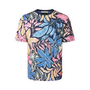 T-shirts à sublimation de style unique Offre Spéciale à la mode à col rond 100% coton T-shirt à sublimation imprimé coupe ample pour hommes - Product Image 2