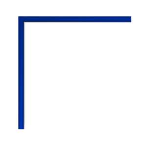 Cadre photo carré bleu 40 x 40 cm - Support d'affichage pour affiche - Product Image 5