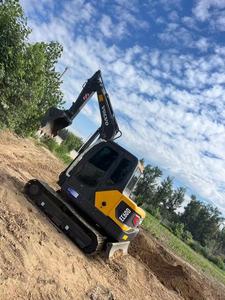 PETITE EXCAVATRICE VOLVO 6TON EC60D EC60B EC60C PELLE UTILISÉE - Product Image 3