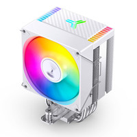 JONSBO CR-1400EVO ARGB Kipas Pendingin CPU/GPU untuk Casing Komputer Berlapis Nikel 4 Pipa Panas Sinkronisasi ARGB Bantalan Cairan Panjang