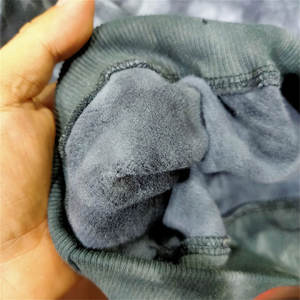 เสื้อมีฮู้ดสำหรับผู้ชายเสื้อมีฮู้ดสีดำขนาดใหญ่พิเศษโลโก้ตามสั่ง - Product Image 3