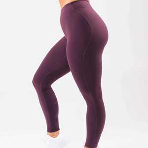 Leggings de sport Dwell Impex Factory, vêtements de sport pour femmes, leggings à effet froncé caché en plusieurs couleurs - Product Image 5