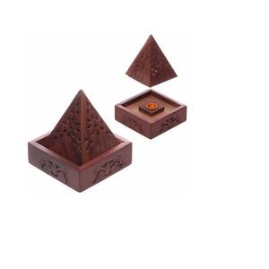 Nouveau brûleur d'encens élégant en forme de cône, brûleur de bakhoor, finition naturelle, fabricant de brûleurs d'encens par Hofz - Product Image 1