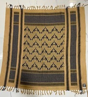 Syal Shemagh Katun Etnik 2024, Penutup Kepala Taktis, Tebal, Penghangat Musim Dingin, Pria Wanita, Outdoor, Muslim, Bernapas, Tahan Angin