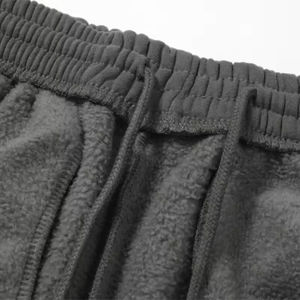 Casual Black Jogging <b>Fleece</b> Pants Wide Leg Flares Baggy Sweatpants Embroidery Printing Sweatpants Track Pants <b>for</b> <b>Women</b> - Product Image 4