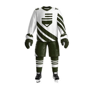 Uniforme de Hockey sobre Hielo Unisex, Cómodo y Duradero, Diseño Personalizado, Ropa Deportiva Transpirable, Venta al Por Mayor, Poliéster, Pantalones Cortos Estampados - Product Image 5