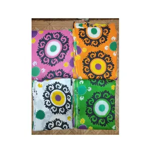 Tela de algodón estampada de calidad de exportación para productos ecológicos del fabricante y proveedor indio - Product Image 1