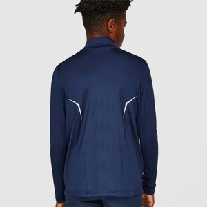 "Durable Junior Hybrid Quarter Zip Top - High-Quality Fabric and Comfortable Fit - Great for Active Lifestyles" - Product Image 3