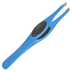 Pinzas para cejas de primera calidad, pinzas para cejas con punta inclinada de acero inoxidable - Product Image 1