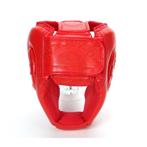High Quality Leather Made Head Guards For Sale <b>Boxing</b> Professional Head Guards Training Gear - Product Image 2