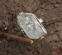 Bague en argent sterling 925 avec agate brute sertie clos, pierre précieuse naturelle, classique, pour mariage, faite à la main, style bohème, unisexe