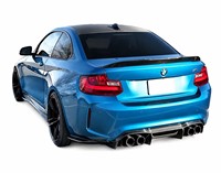 Diffuseur arrière style PSM pour BMW F87 M2 2016-2018 en fibre de carbone S9