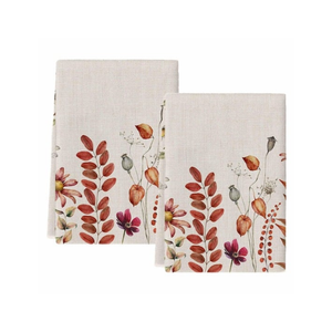 Serviettes de thé en coton 100% brodé, 40x60cm, tissage dobby, 120GSM, cadeau de pendaison de crémaillère, prêt à l'exportation, best-seller, abordable - Product Image 4