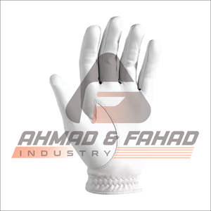 Gants de golf gaucher de qualité supérieure les plus vendus Logo personnalisé Élégant équipement de sport respirant en cuir Cabretta véritable - Product Image 3