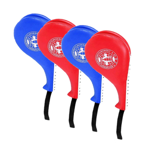 Taekwondo professionnel Double Kicking Pad Haute Qualité Dernière Boxe Taekwondo Raquette Pad avec Design Personnalisé - Product Image 4