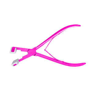 Pince de presse pour extensions de cheveux en acier inoxydable - Product Image 1