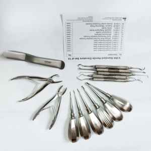 Juego de instrumentos ortopédicos veterinarios estándar Paquete de esterilización Médica Quirúrgica Fórceps Juego de instrumentos quirúrgicos generales veterinarios - Product Image 5