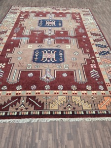 Red Carpet Rugs Antique high quality Persian <b>Hand</b> Knotted Wool rug Sets Croucher Rug 9x12 Living Room Area Home Decor Carpets - Product Image 3