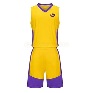 Nouveauté Meilleure qualité Uniformes de basket-ball professionnels respirants 100% polyester Personnalisables Unisexe Adulte - Product Image 1
