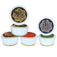 Chapeau islamique musulman Shaami Topi Kufi SH-002, Turban Imamah, Couvre-chef de prière Sunnah pour l'Aïd et le Ramadan, Vente en gros, Logo personnalisé, Décontracté