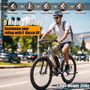 29 bici elettrica per adulti, batteria 48V 17.5AH, Mountain Bike elettrica 750W di picco 1000W, fino a 70 miglia 34mph - Product Image 6