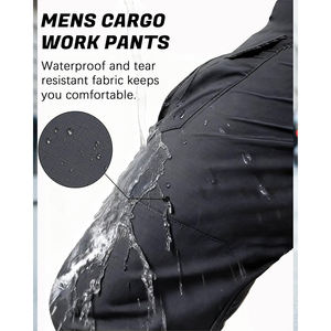 High Quality Men's Waterproof Breathable Winter Windbreaker Jacket Casual Multi Pockets Large Size Oxford Fabric Pants - Product Image 6