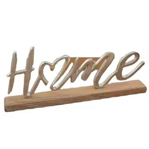 Escultura artesanal de aluminio Chapado en plata, mesa de boda de Navidad, adorno moderno de alta calidad con diseño personalizado - Product Image 4