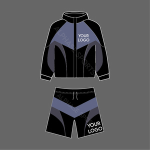 Combinaison coupe-vent respirante en nylon imprimé pour hommes, 2025 entièrement personnalisée, ensembles de survêtements en gros, ensembles complets - Product Image 1