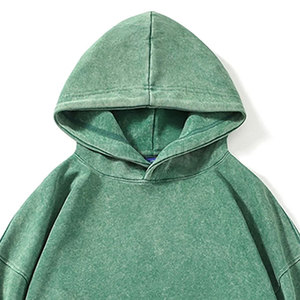 Dernier design de sweats à capuche unis à effet délavé, fabriqués sur mesure au Pakistan, style urbain, vêtements d'hiver, techniques de haute qualité, col à capuche uni - Product Image 5
