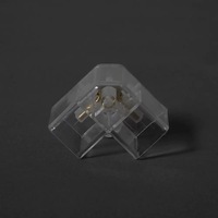Connecteur PC transparent à insertion rapide pour accessoires d'éclairage, utilisé pour les lampes hexagonales et les systèmes hexagonaux