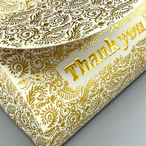 Rigid Gift Box with Embossing-Recycled Art <b>Paper</b> Packaging for Skin Care Serum and False Eyelashes - Product Image 2
